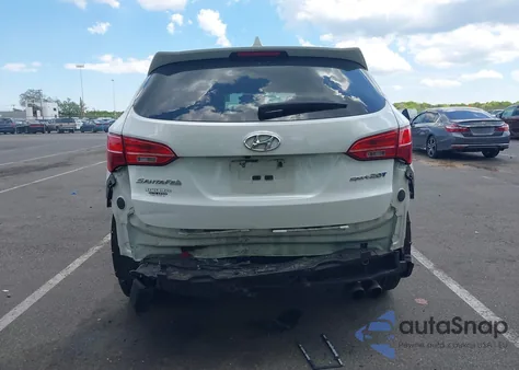 2013 Hyundai Santa Fe Sport 2.0T from USA, damaged, VIN 5XYZU3LA8DG087843